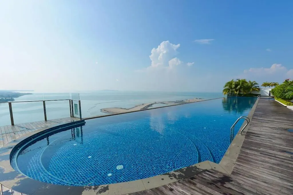 Apartment Silverscape Residence Melaka Luxury Seaview Suite - Free Wifi
